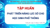 Cụm chuyên môn số 4 cấp THPT tập huấn phát triển năng lực số cho học sinh