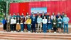 Trường THPT Tuần Giáo tổ chức sơ kết học kỳ I năm học 2023-2024 và chia tay thầy Nguyễn Thái Bình, Phó Hiệu trưởng chuyển công tác