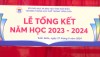 Lễ tổng kết năm học 2023 – 2024