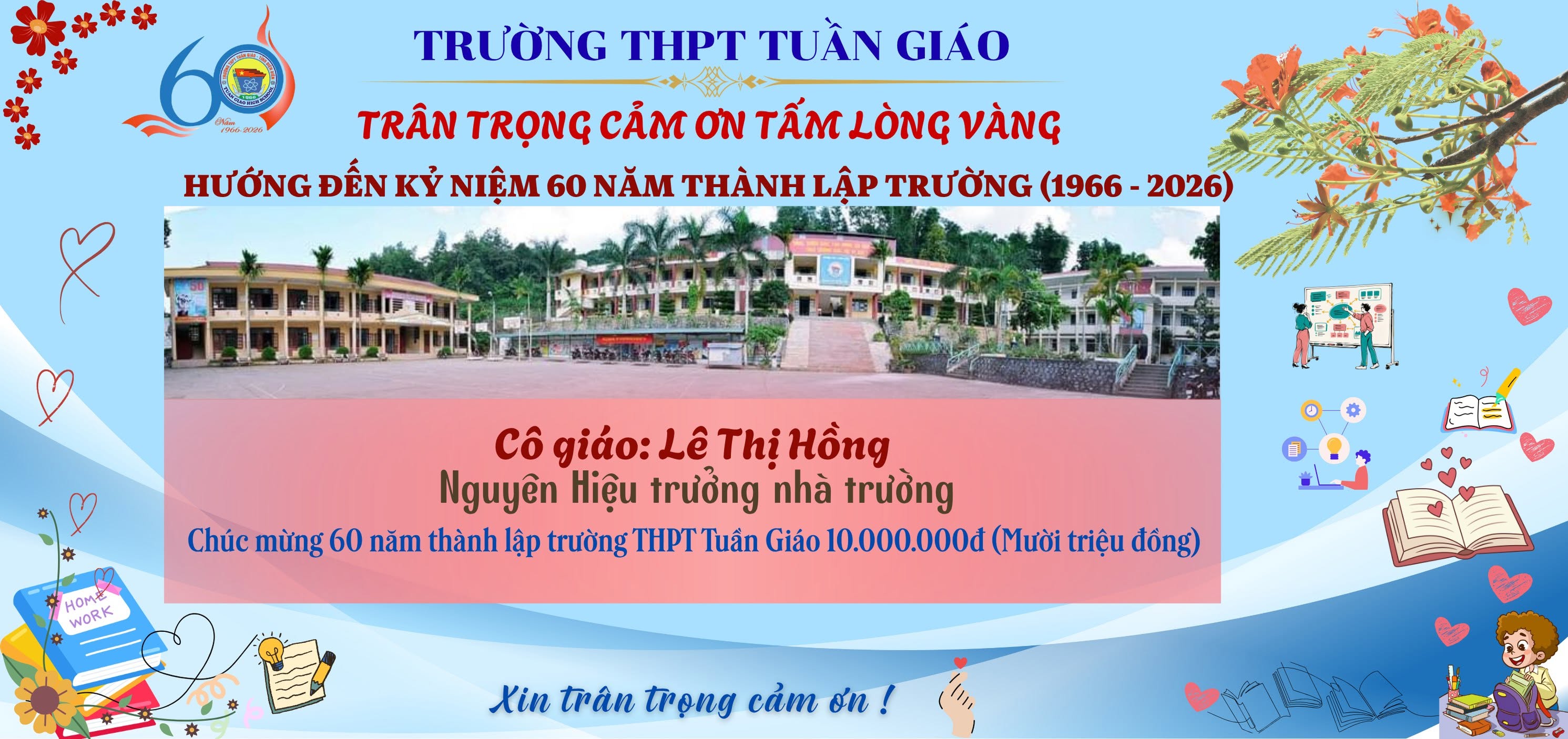 Thư cảm ơn - ủng hộ nhà trường nhân dịp kỷ niệm 60 năm thành lập trường (6)