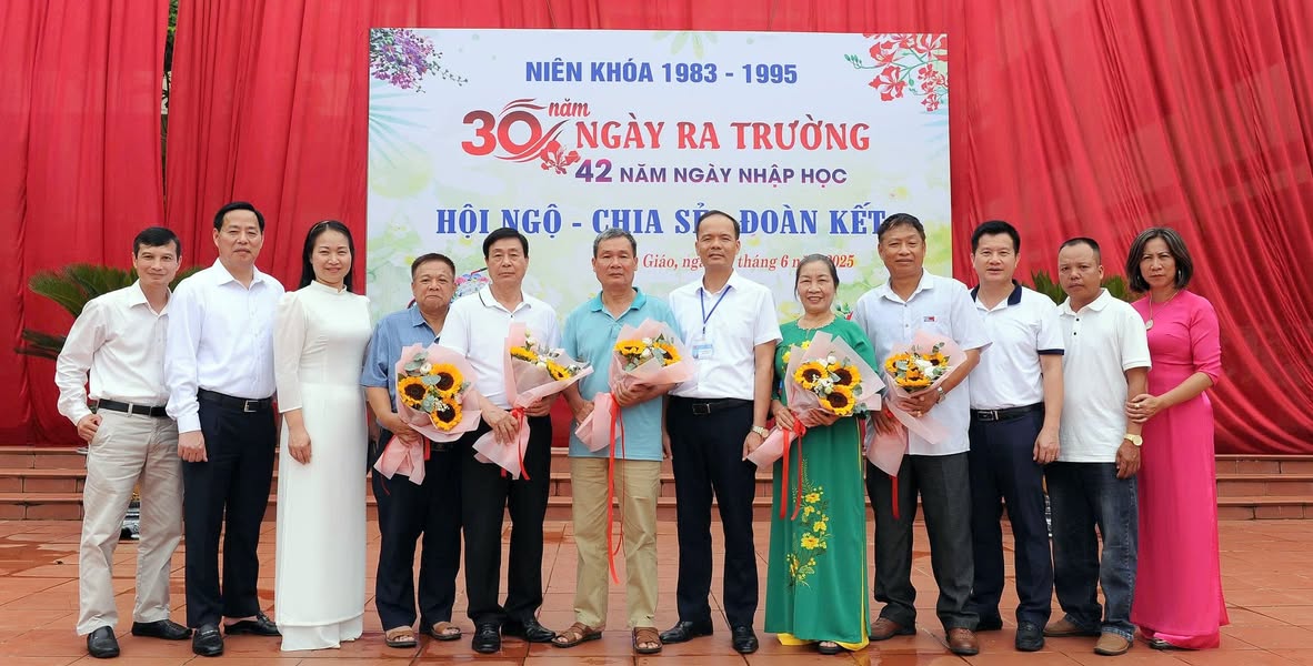 Thư cảm ơn - tập thể cựu học sinh niên khóa 1992 - 1995